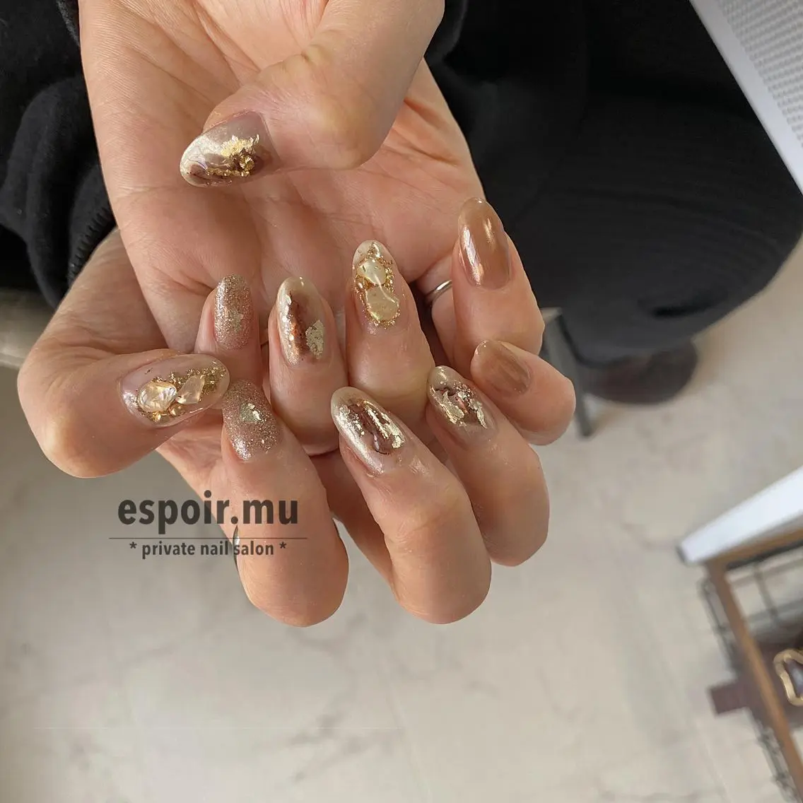ミディアム ネイル espoir. muのネイルデザイン