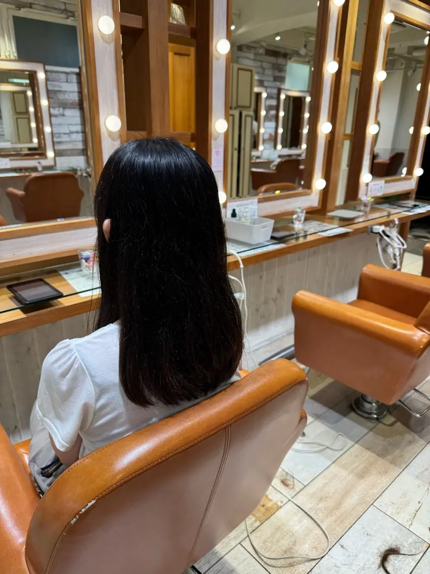 ロング 栗原加奈🍏 モデル募集のヘアスタイル