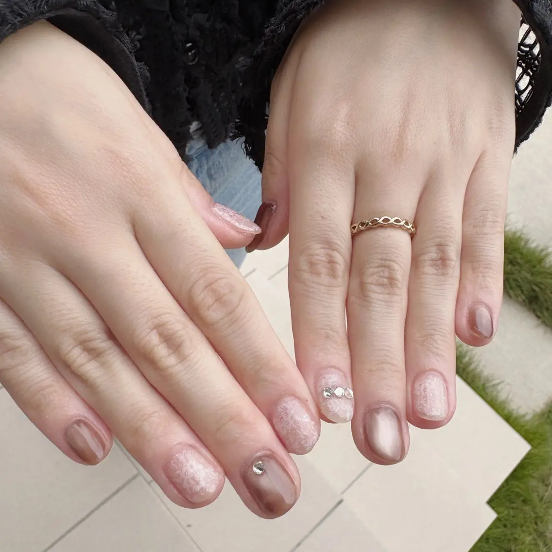 ネイル レース ハンドネイル lua natsukiのネイルデザイン