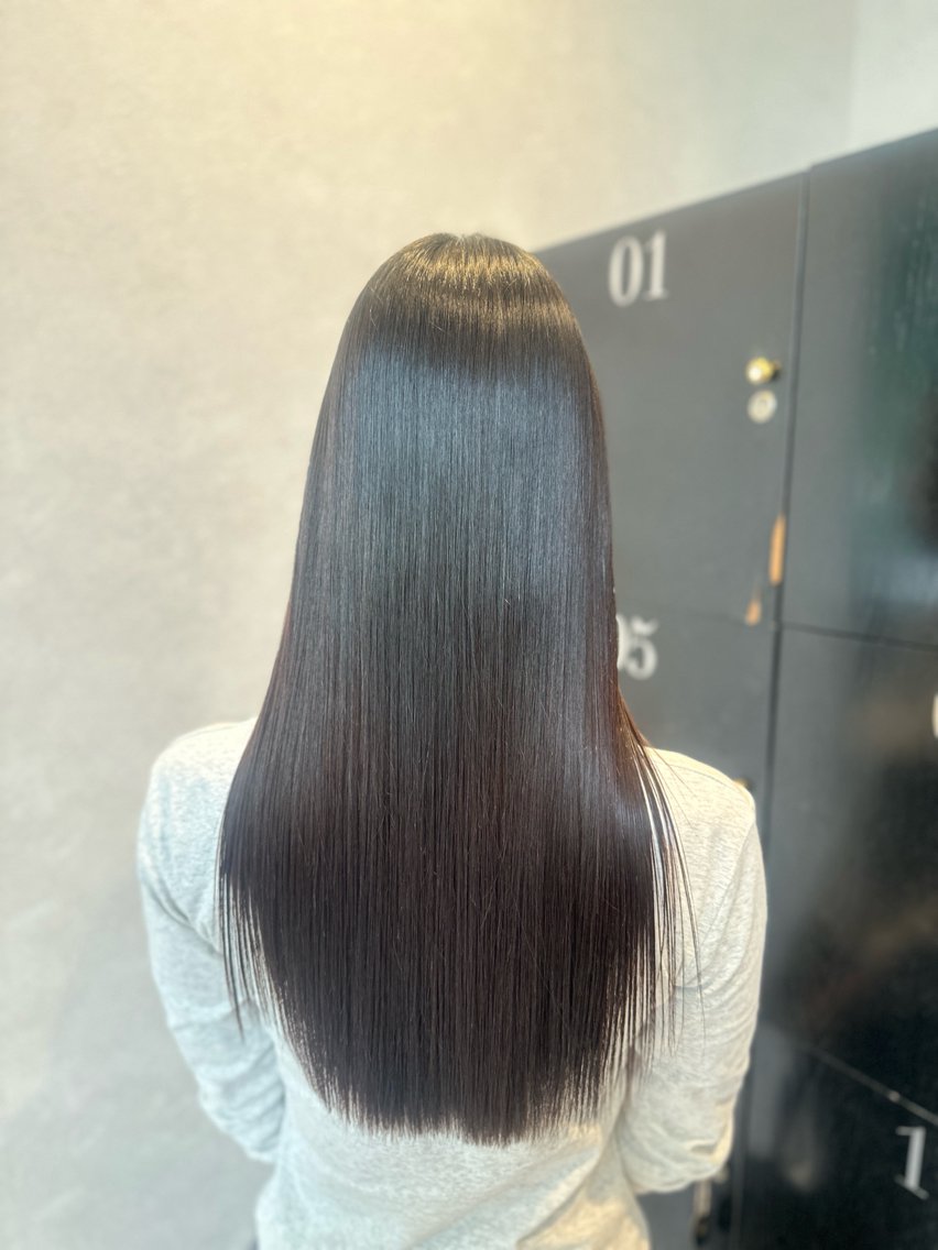 ロング 縮毛矯正 マサナリ 名古屋/金山のヘアスタイル