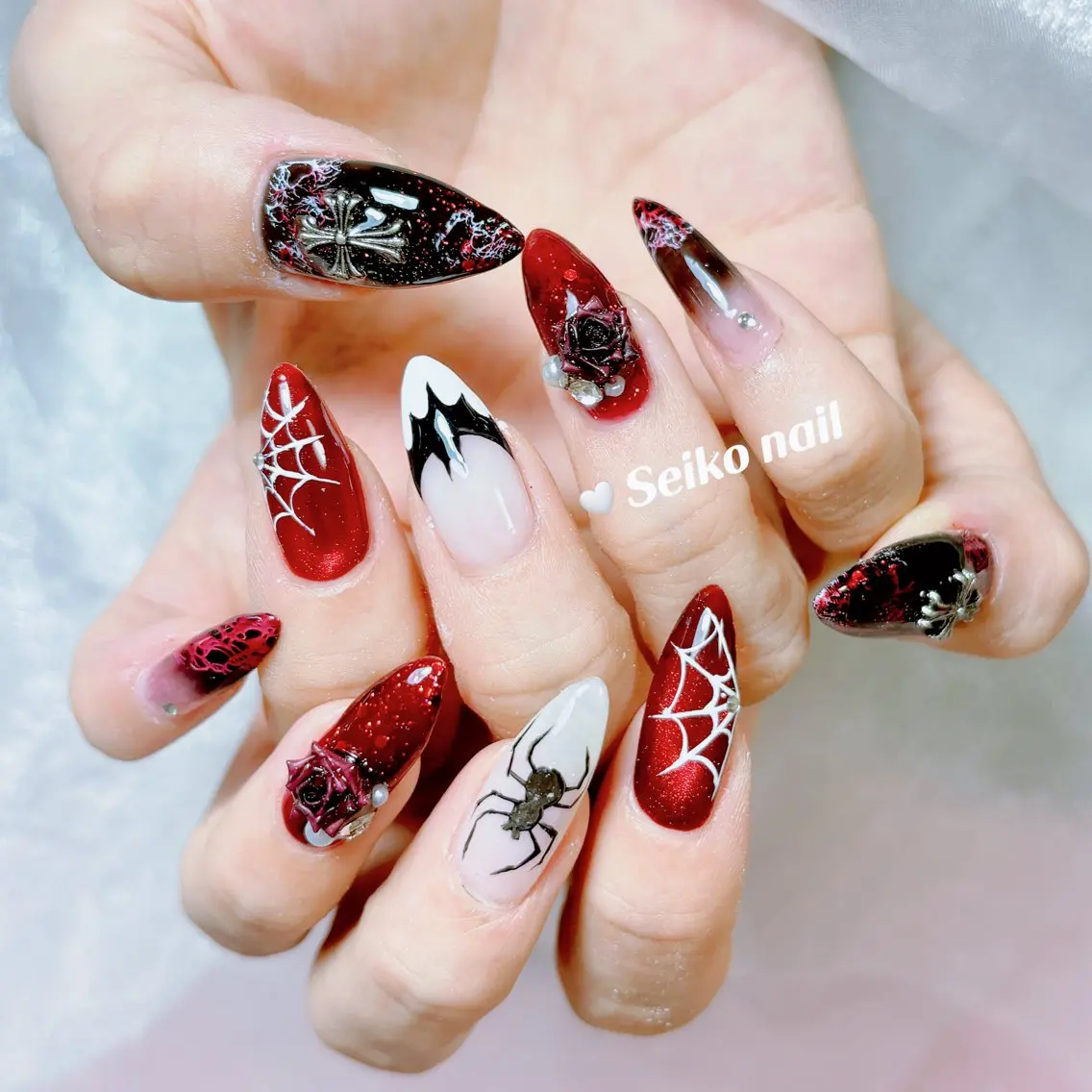 ネイル 韓国ネイル ハンドネイル seiko nail Nanami（渋谷）のネイルデザイン