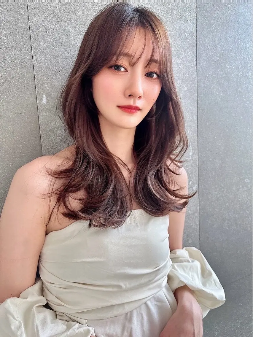 【ブリーチなしのダブルカラー🌷】ブリーチなしのダメージレスで理想の色に🎀カット➕ブリーチなしWカラー➕トリートメントの写真