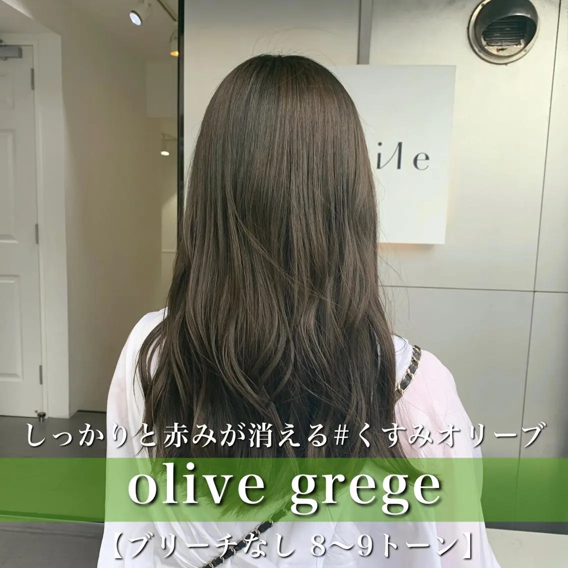 ミディアム カラー ショートボブ ミディアムパーマ アクアカラー アッシュ アッシュグレー navile原宿 yumaのヘアスタイル