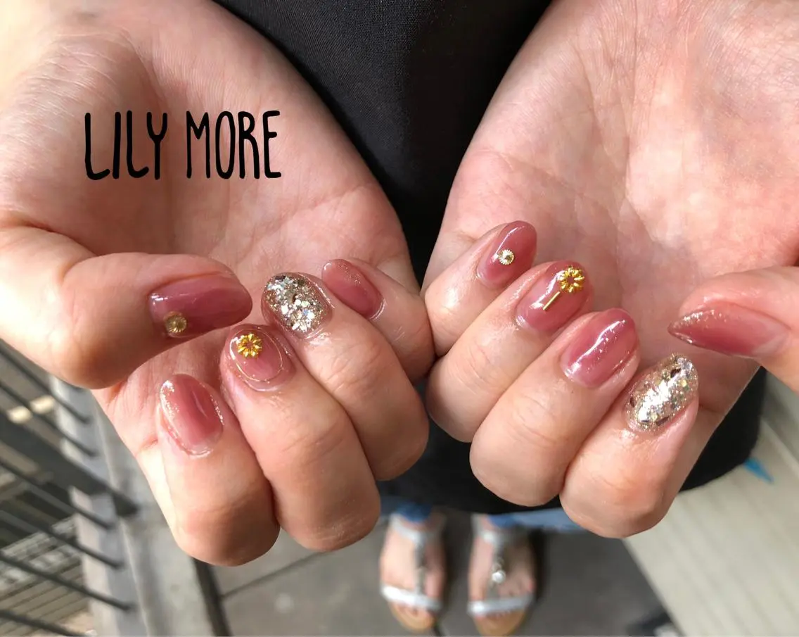 ネイル ニュアンスネイル Lily closetのネイルデザイン