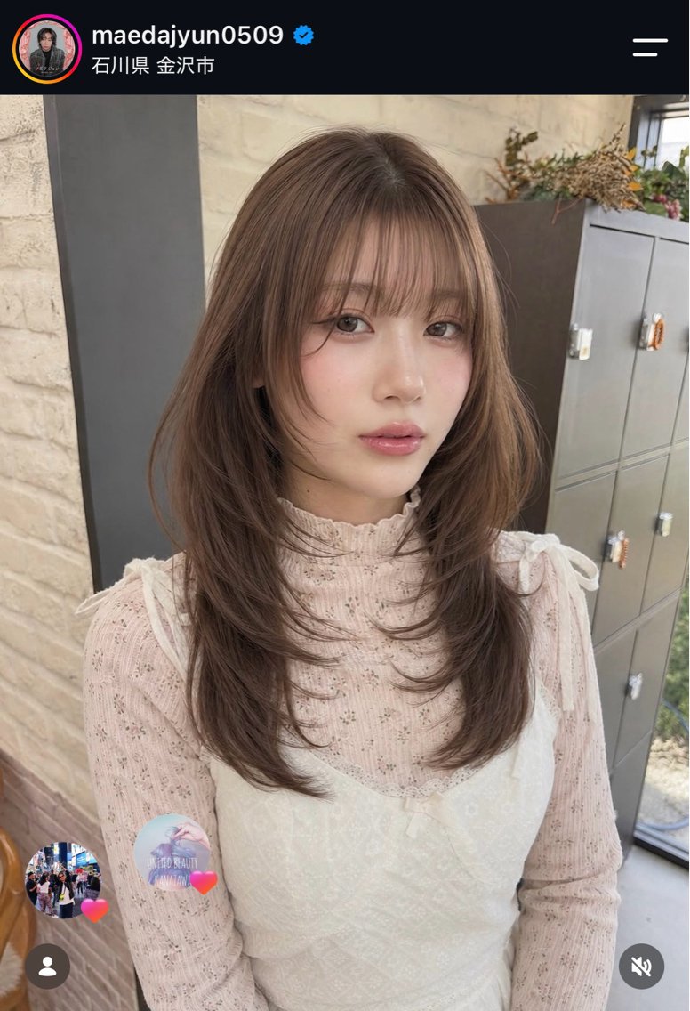 ミディアム カット ヘアカラー 👑カラー特化/ 艶髪/髪質改善/原宿のヘアスタイル
