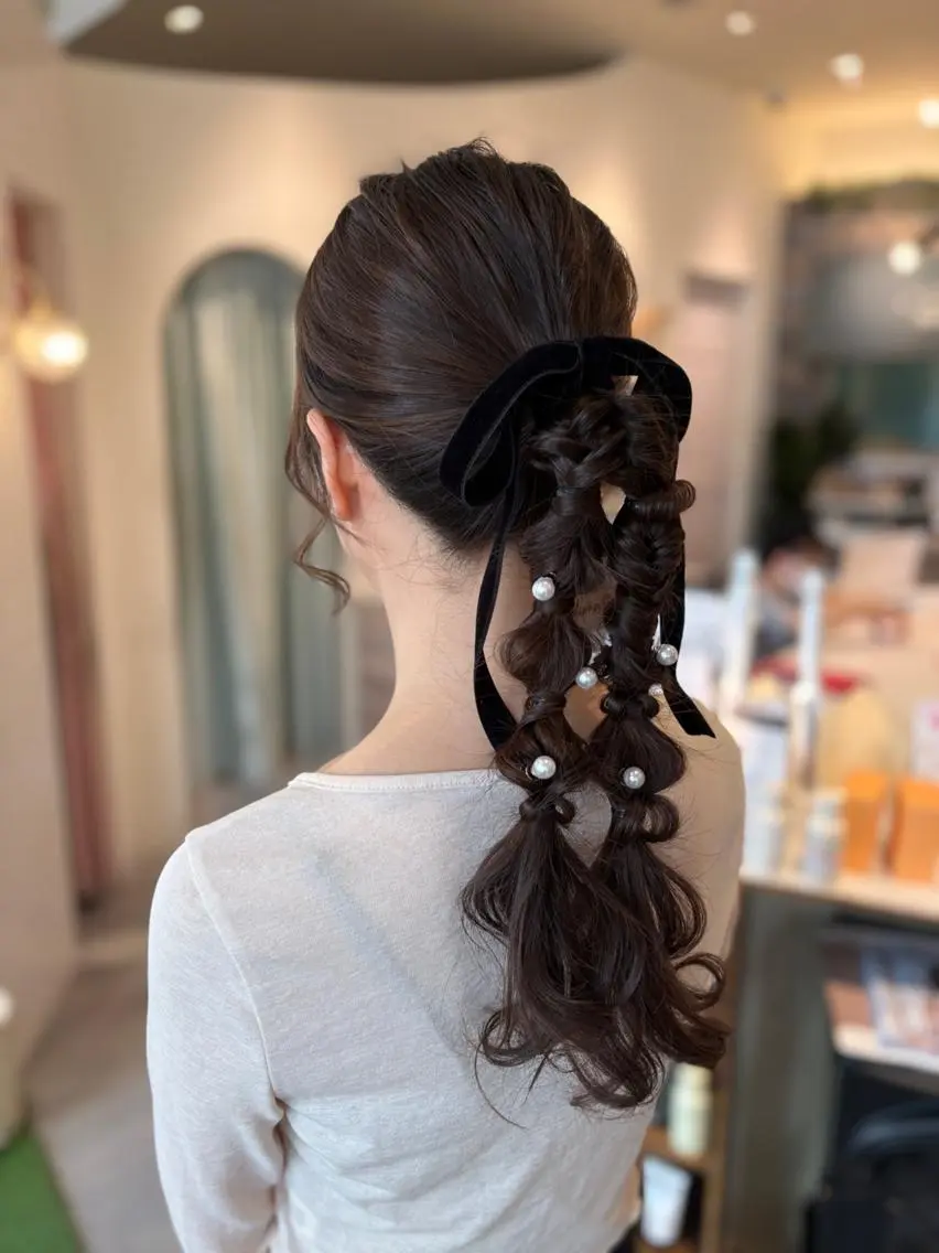超モテヘア❤アレンジの写真