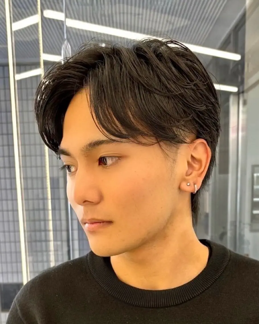 【メンズ限定】乾かすだけで決まる✨️毛流れニュアンスパーマの写真