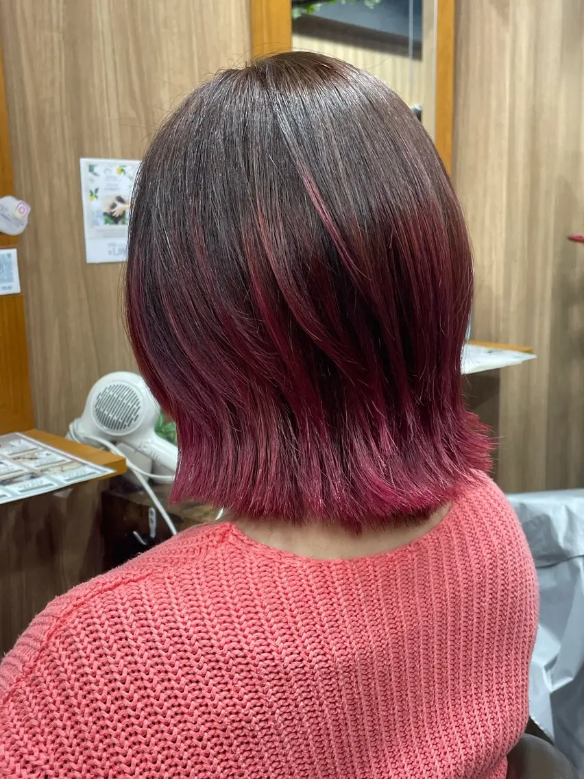 ショート カラー カット ヘアカラー トリートメント 山際勇策 /岐阜美容師のヘアスタイル