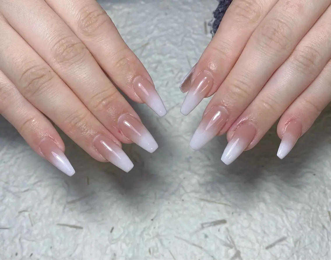 ネイル アートネイル フレンチネイル ジェルネイル グラデーション 韓国ネイル Nail Salon kihi大塚店のネイルデザイン