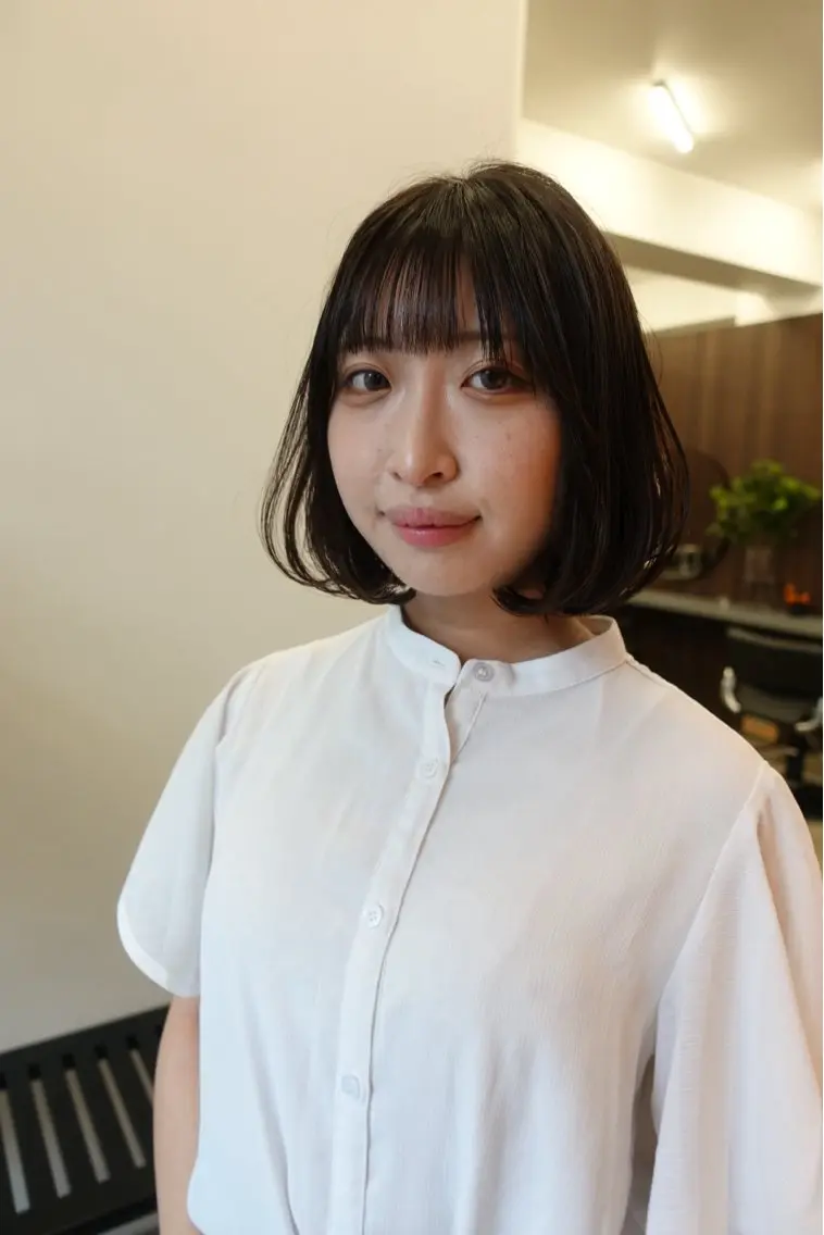 ミディアム ボブ 広美◎ <hiromi>のヘアスタイル