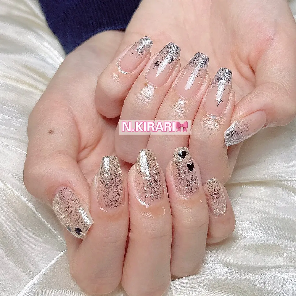 ネイル 🎀 ユズ 🎀のネイルデザイン