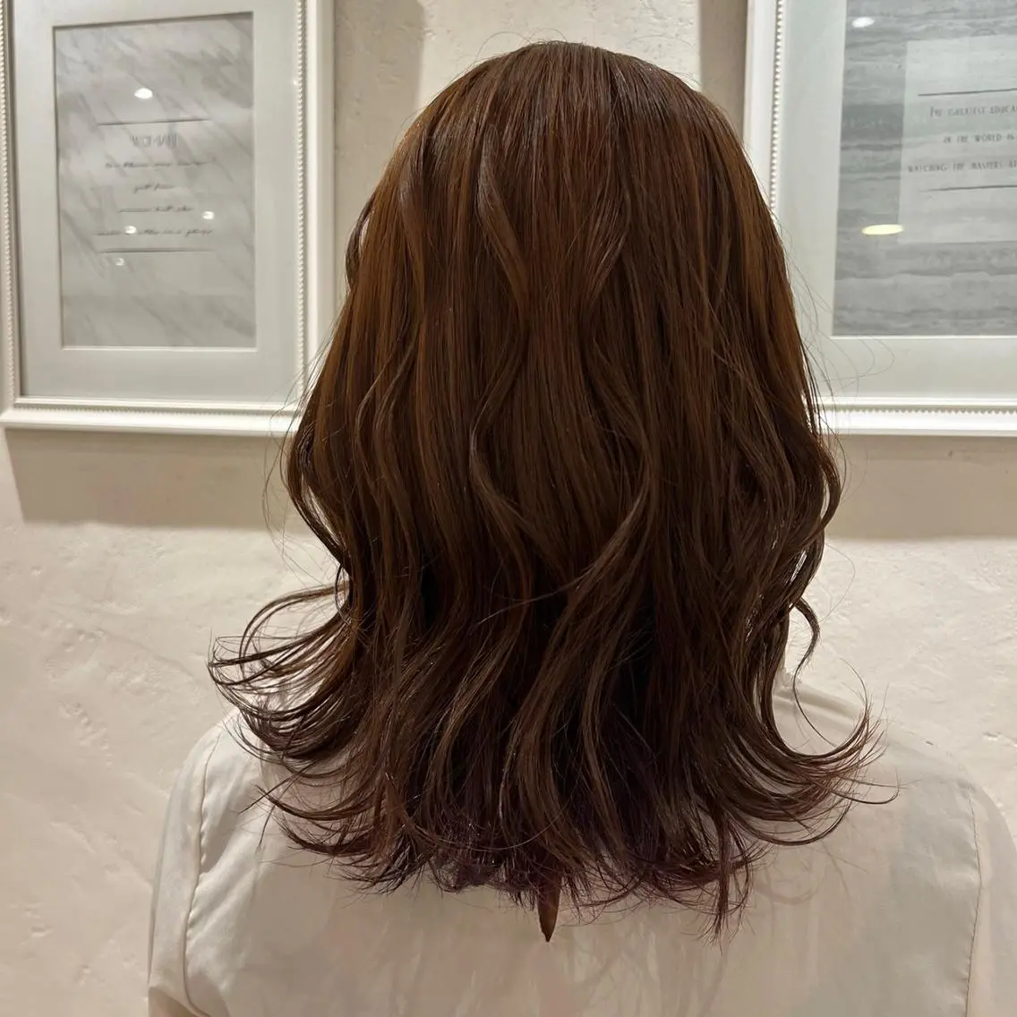 セミロング 🌿アロマヘアルーム 横浜店✂︎のヘアスタイル
