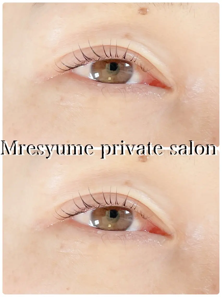 マツエク・マツパ マツパ Mresyume MAYUのマツエク・マツパデザイン