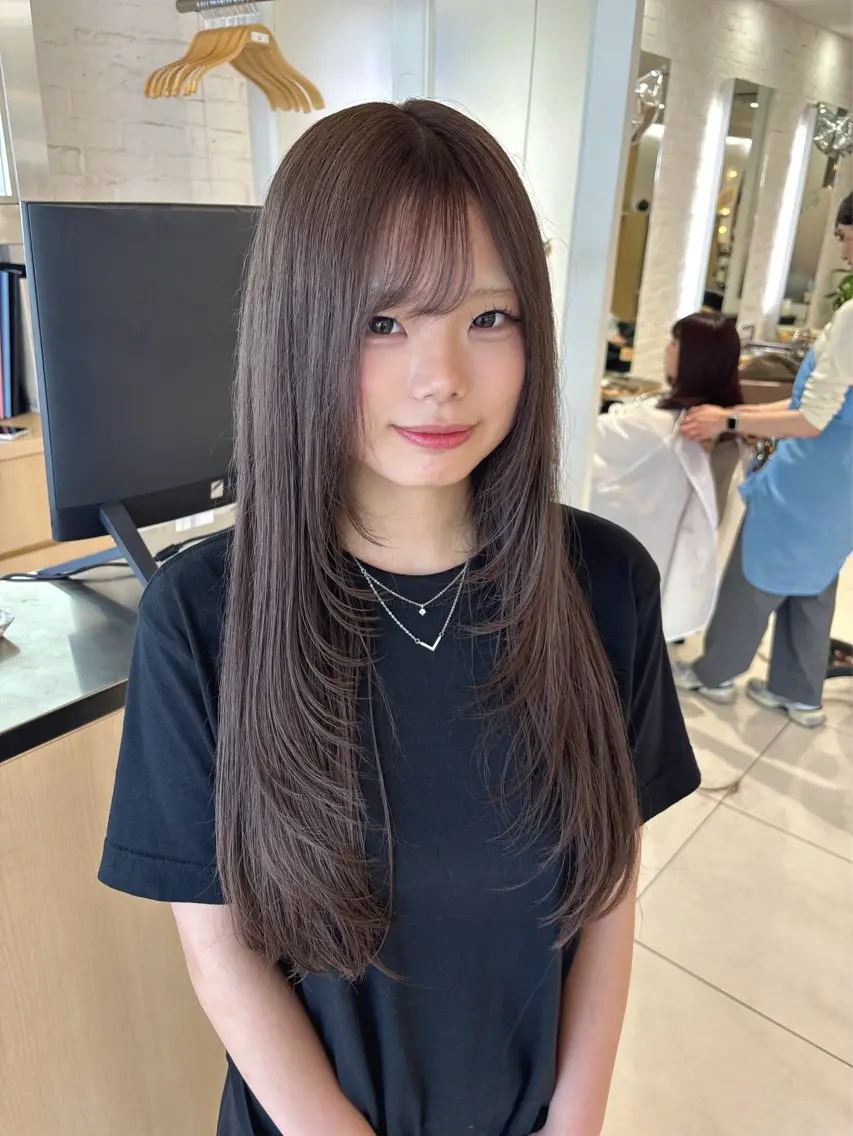 ロング ヘアカラー トリートメント 🦋森田さち /ハイトーン🦋のヘアスタイル