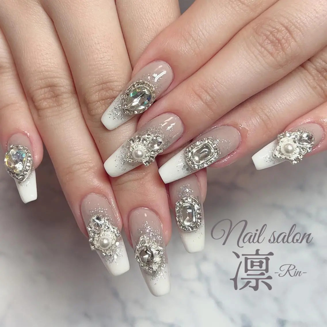 ネイル スカルプネイル private salon凛のネイルデザイン