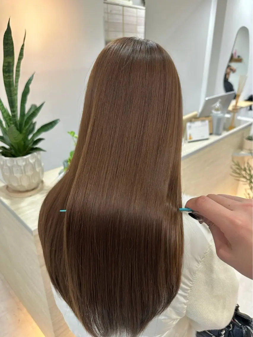 ✨️ブリーチなしで叶う”透け感カラー”の写真