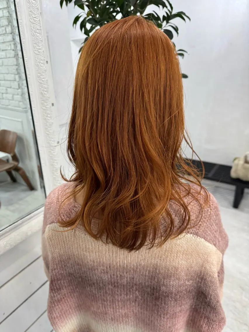 ロング カラー バレイヤージュ ミストバング ベージュカラー ブリーチ 抜きっぱなしブロンド 札幌ブリーチカラー/ ダブルカラー/ドイのヘアスタイル