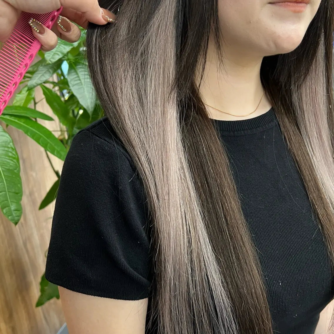 ロング カラー ショート/ウルフ カットモデル募集のヘアスタイル