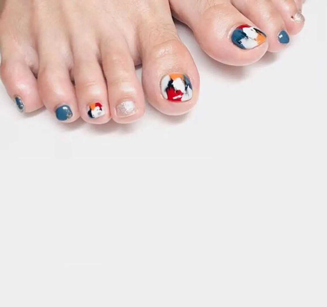 カラー ネイル Q Free nailsのネイルデザイン