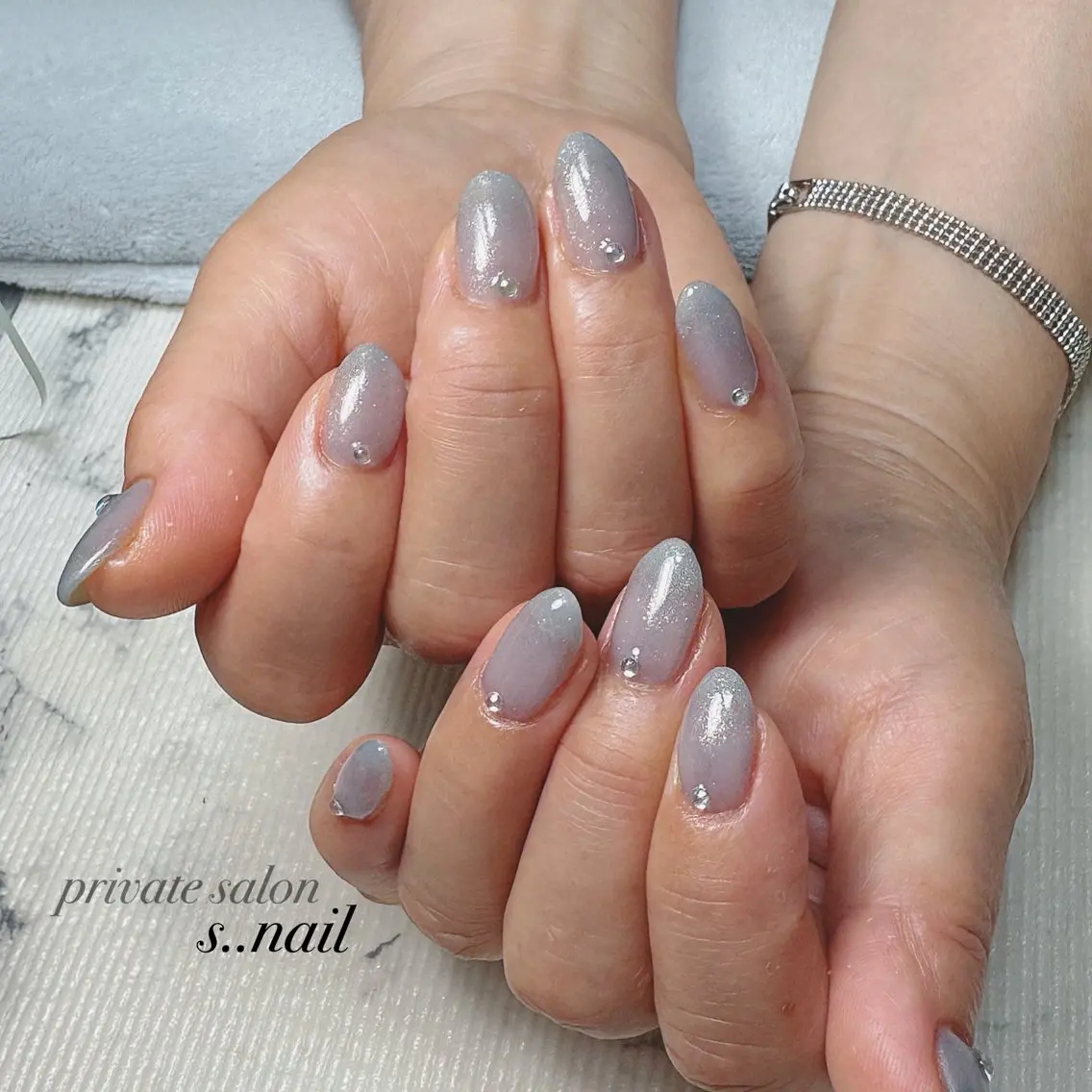 ネイル ラメ(グリッター) ハンドネイル フットネイル s..nail / MORITAのネイルデザイン