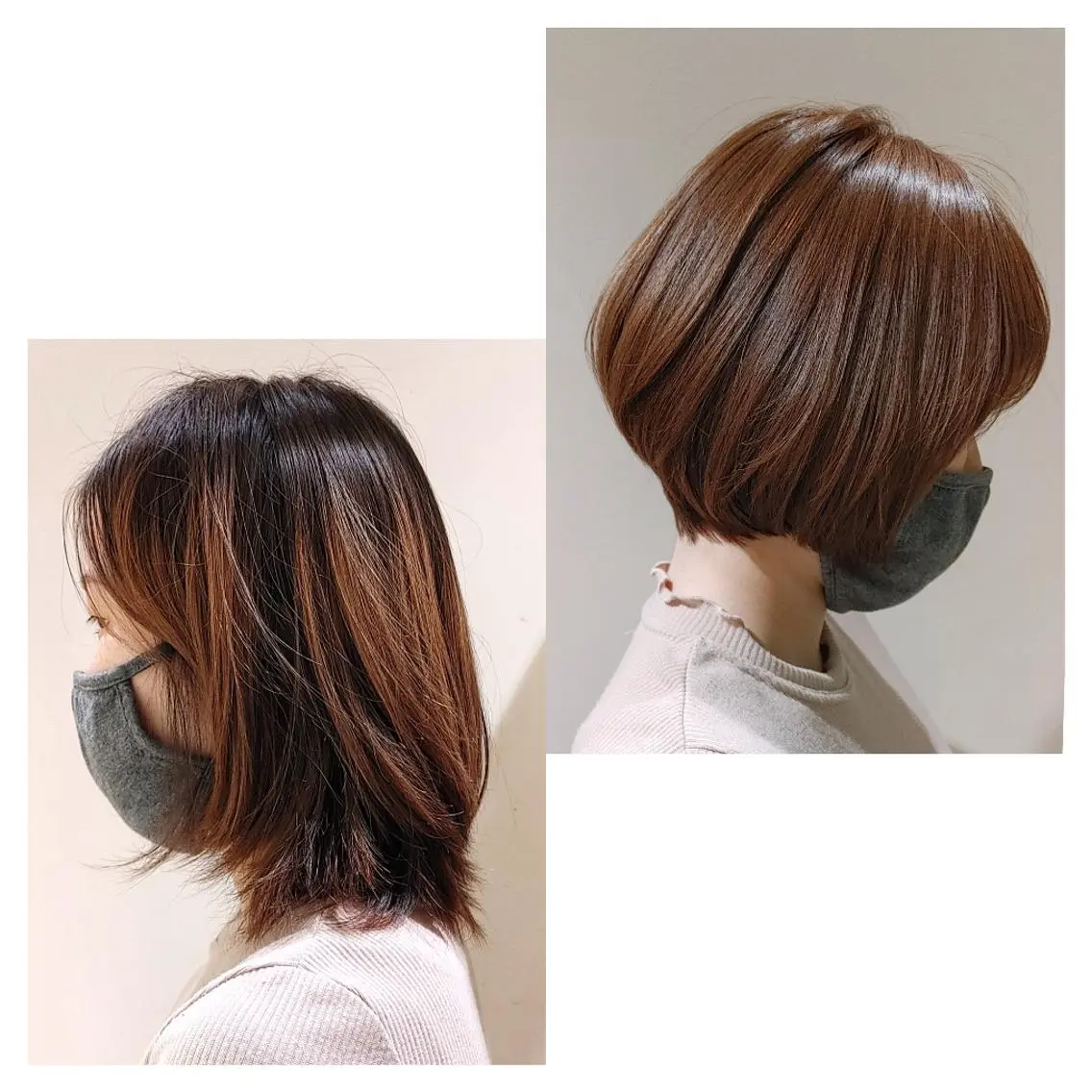 ショート ショートヘア ホリウチ ユキエのヘアスタイル