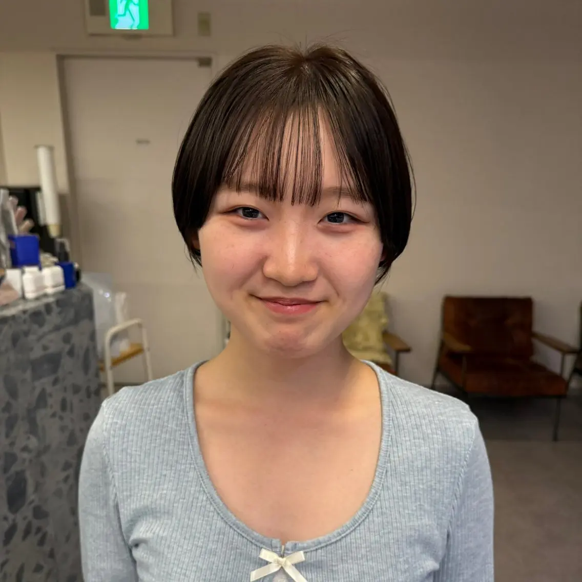 ショート やはらりの/ 透明感カラーのヘアスタイル