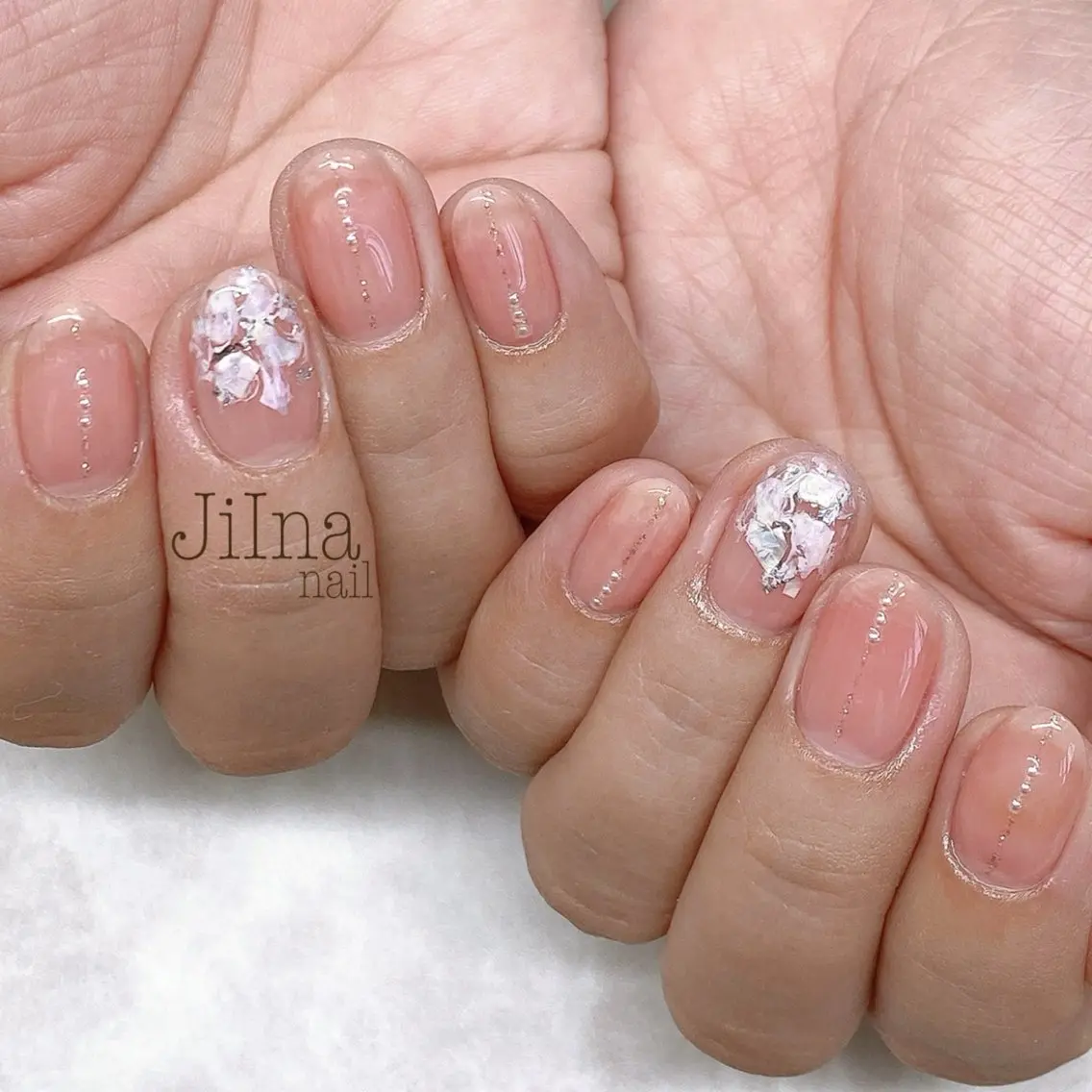 ネイル 持ち込み JiIna nailのネイルデザイン