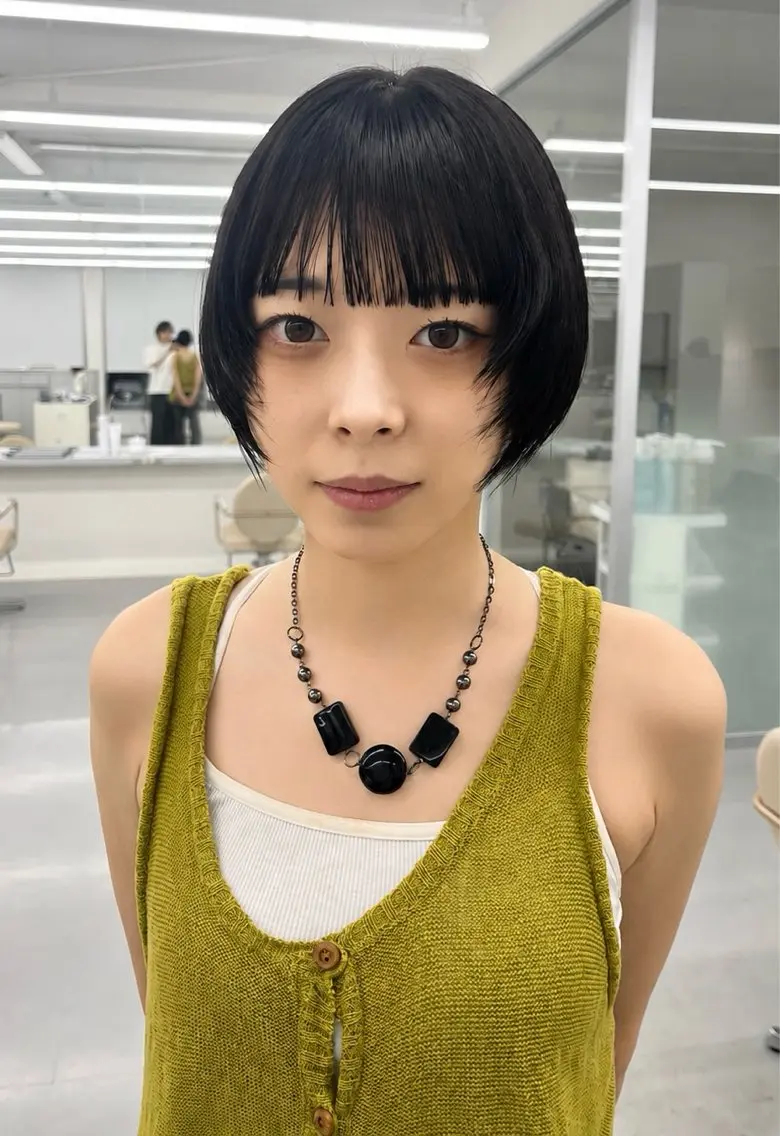 ショート カット 山田 望生のヘアスタイル