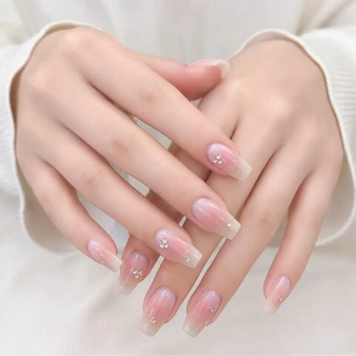 【韓国発人気デザイン💗】オフ有無OK!💅チークネイル✨️の写真