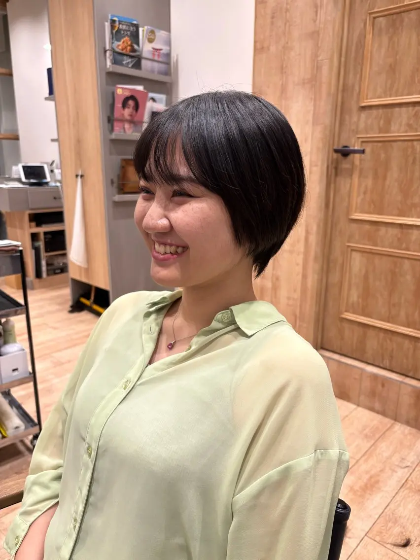 ショート 🐻清水 佑麻のヘアスタイル