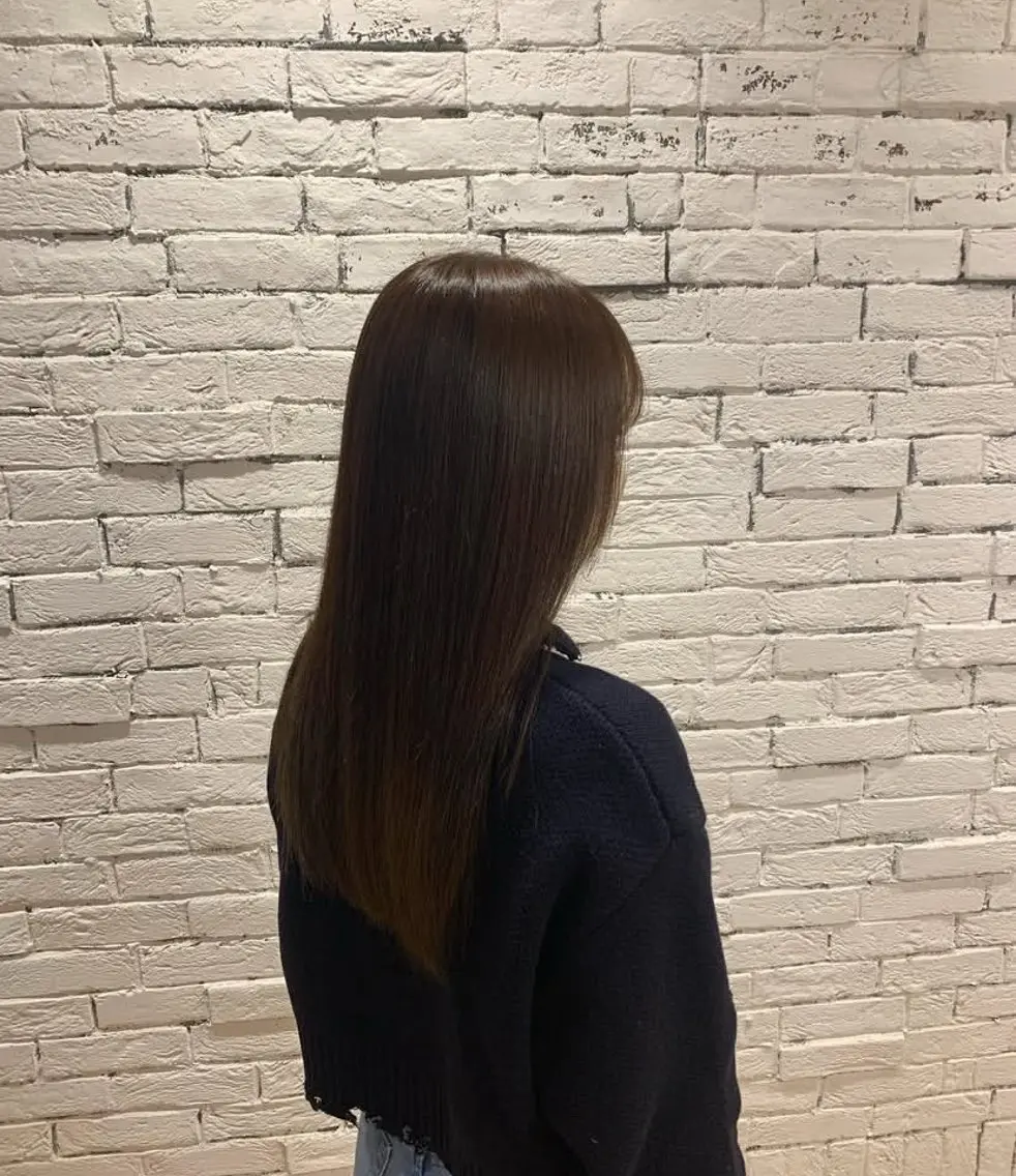 カラー ヘアカラー まつしま にこのヘアスタイル