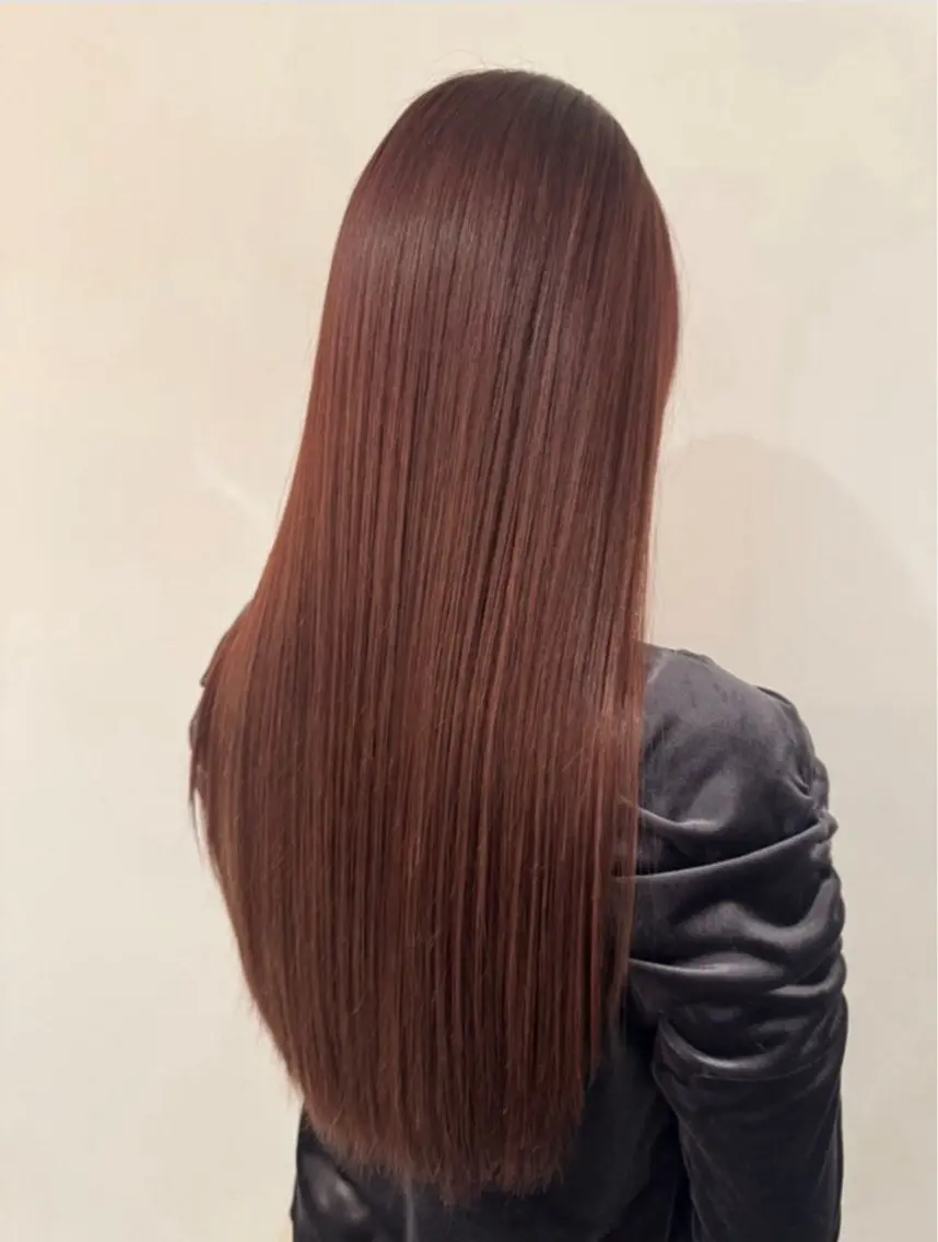 【💛ツヤツヤカラー🌼】organicリタッチカラー（白髪染め可）＋1stepトリートメント✨の写真