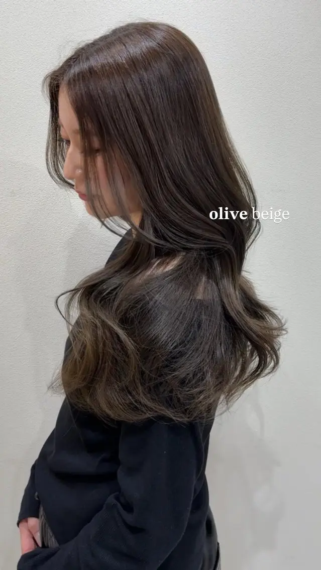ロング カラー ヘアカラー ワンカールで決まるレ イヤー/角岡泉希🩶のヘアスタイル