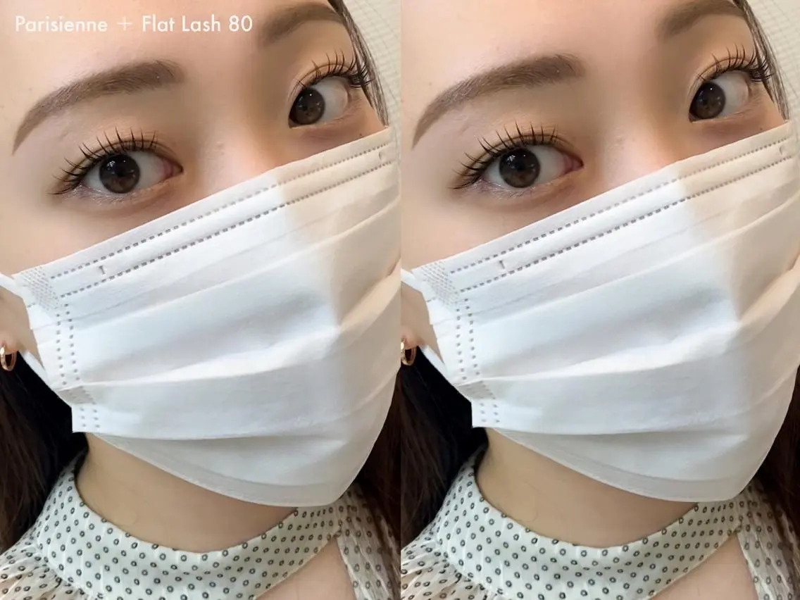 マツエク・マツパ 束感まつ毛 フラットラッシュ 韓国風マツエク パリジェンヌラッシュリフト まつげパーマ マツパ viviAiles ♡⃛ Ruiのマツエク・マツパデザイン