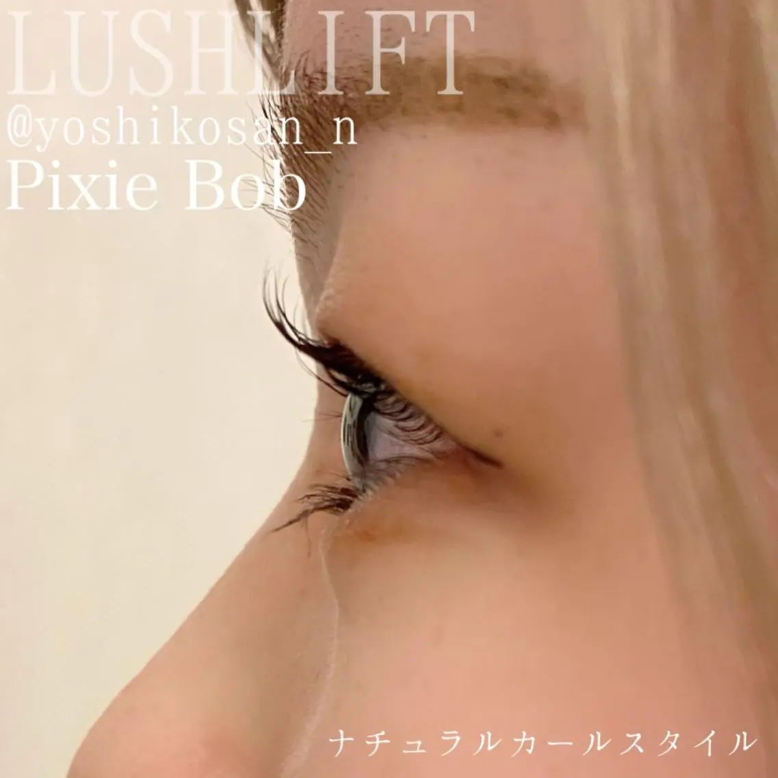 マツエク・マツパ Pixie Bob 🐈‍⬛　位田のマツエク・マツパデザイン
