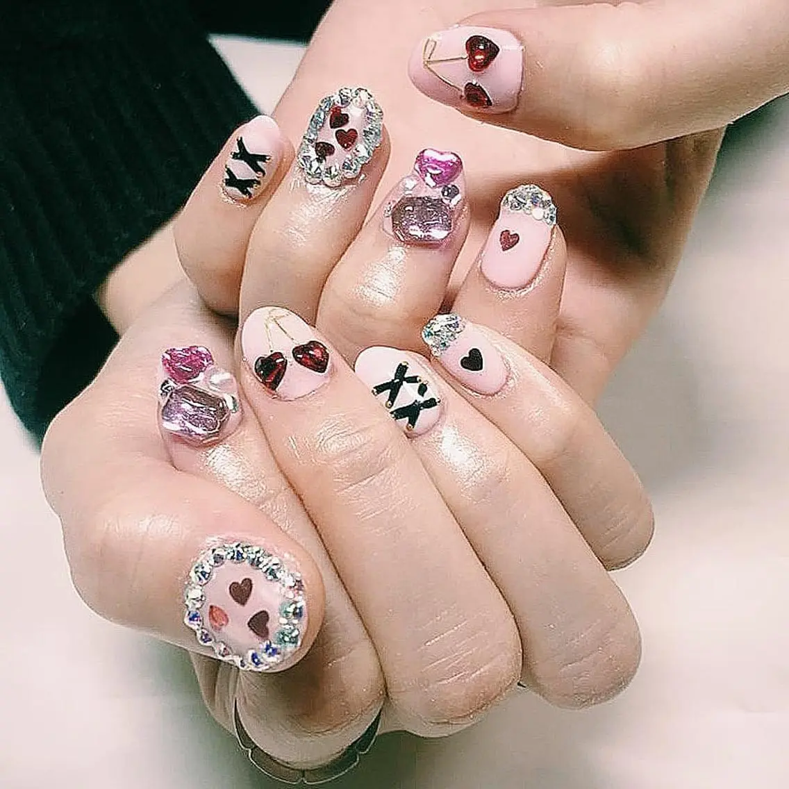 ネイル ハンドネイル ハンドケア lylynail YUUKAのネイルデザイン