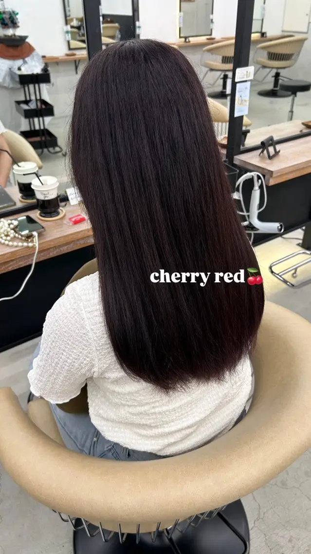 ロング カラー くろかわ まいのヘアスタイル