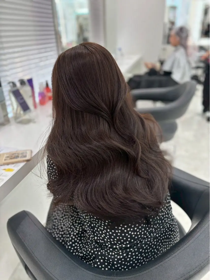 ロング カラー ヘアカラー 🍀ブラウンベージュ sakura🍀のヘアスタイル