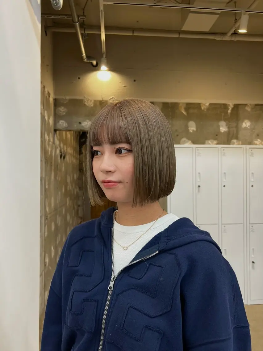 ショート ボブ カット トリートメント fit /HONOKAのヘアスタイル