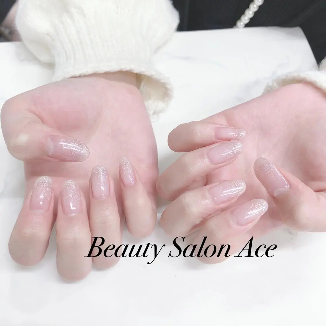 ネイル グラデーション ラメ(グリッター) ラメグラデーション メンズネイル 春ネイル 池袋フィルイン Ace♡Nailのネイルデザイン