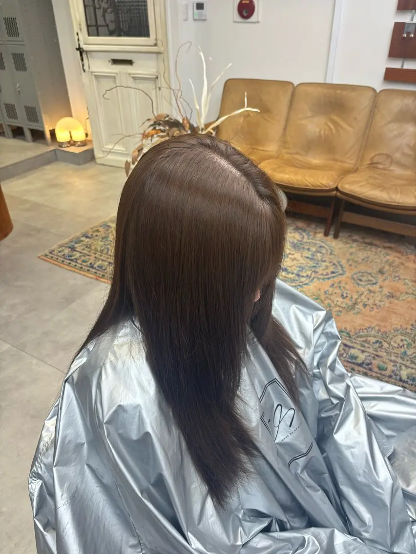 ロング ヘアカラー sakura/抜け感 ⭐︎透明感hairのヘアスタイル