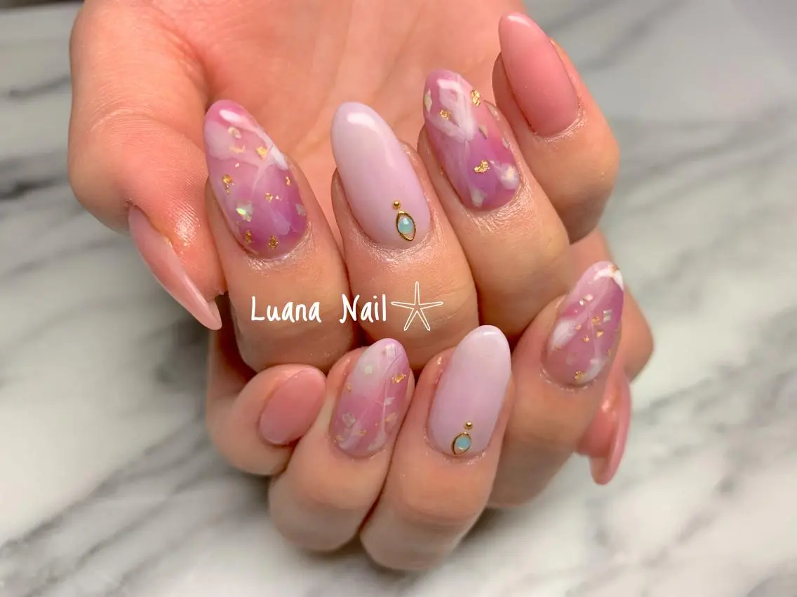 ネイル ハンドネイル BeauJu by Luana Nailのネイルデザイン