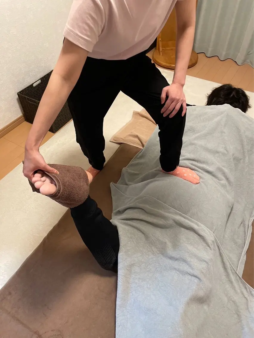 新規全身もみほぐし50分(次回利用可能な割引券付き)の写真