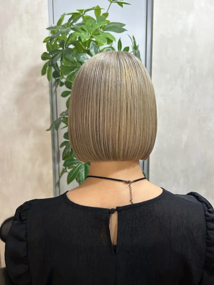 🌈ケアブリーチ🌈カット+ダブルカラー+トリートメントの写真