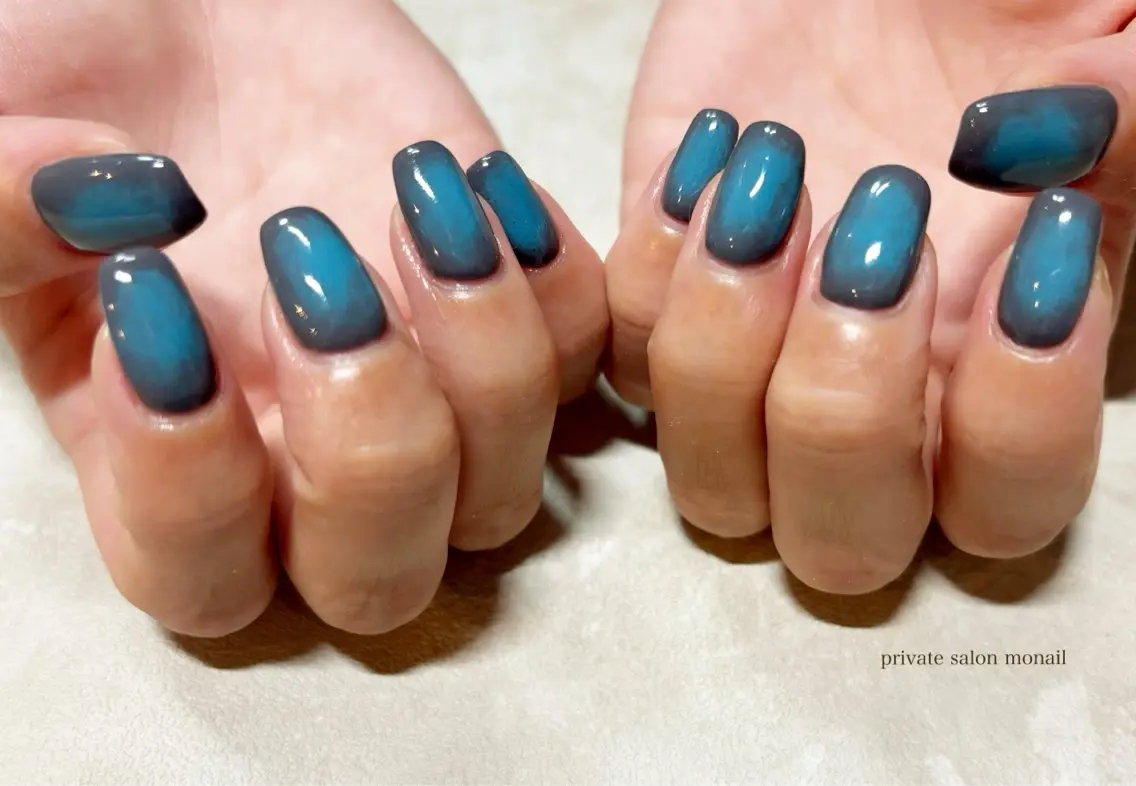 ネイル チークネイル ハンドネイル nail salon monailのネイルデザイン