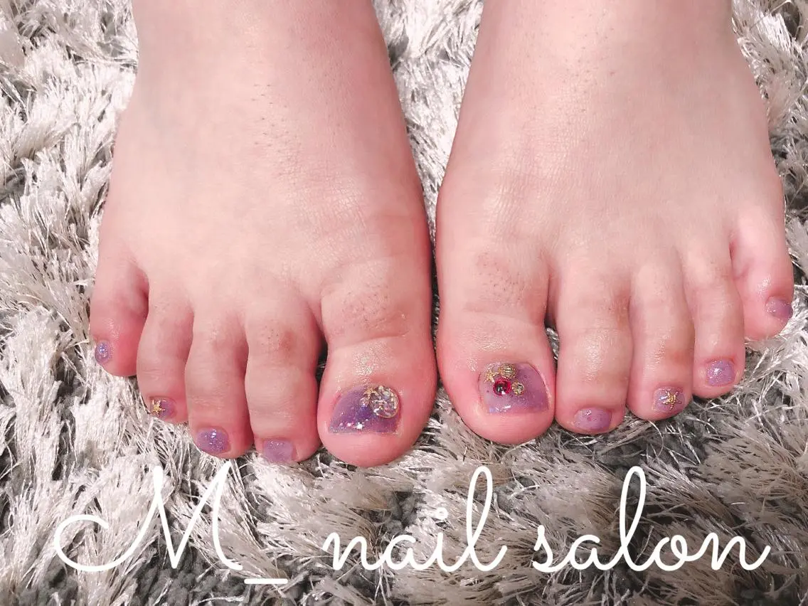 ネイル フットネイル M_ nail salonのネイルデザイン