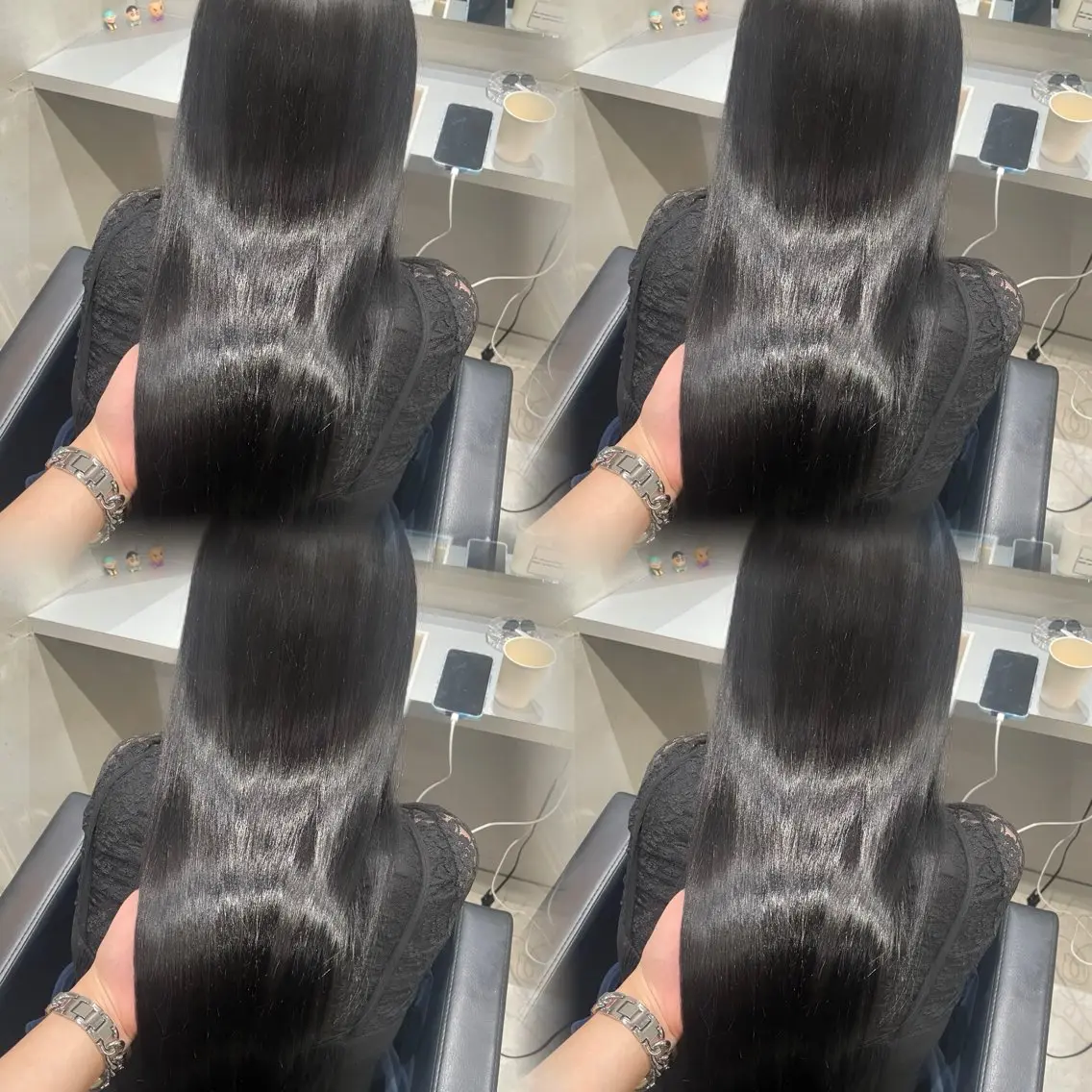 ロング カラー ヘアカラー トリートメント レイヤー×髪質改善 にちか🐰🎀のヘアスタイル