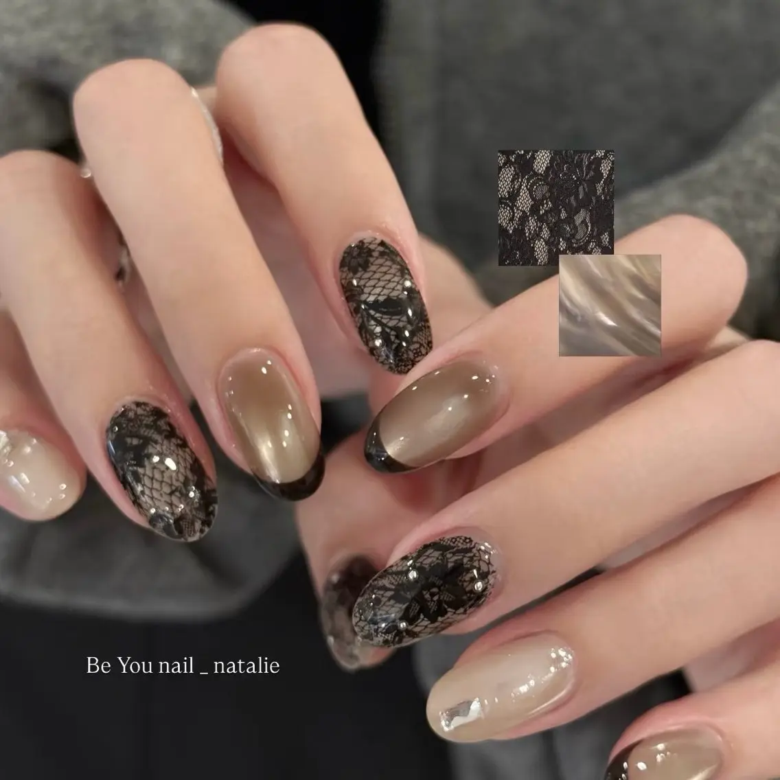 ネイル マグネットネイル ハンドネイル U.m nail salonのネイルデザイン
