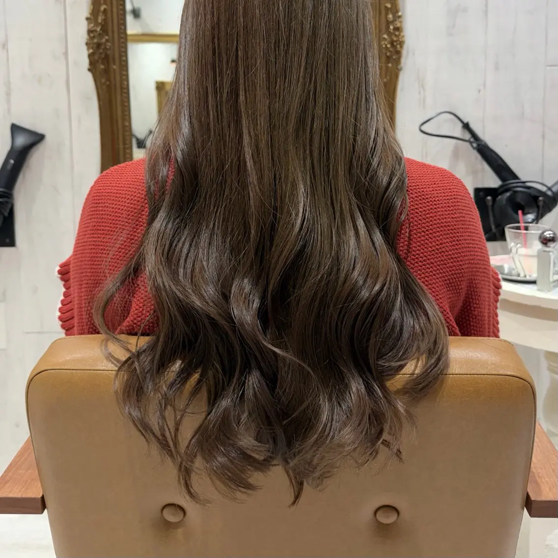 ロング カット ヘアカラー トリートメント re  view MIRUのヘアスタイル