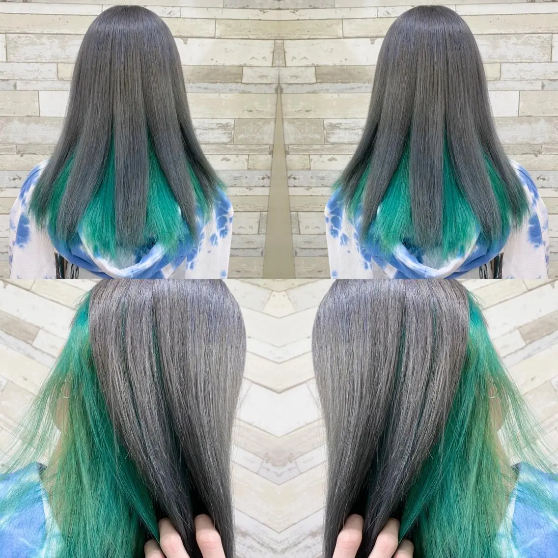 ロング カラー ブリーチ ヘアカラー トリートメント ✨️眉毛、派手髪、 ハイトーンShinの眉毛・アイブロウイメージ